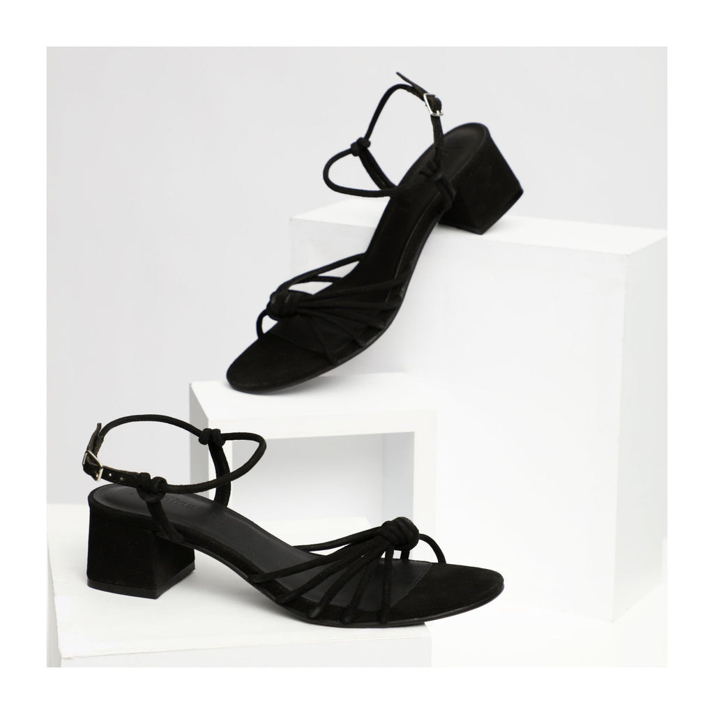 Apolina - Sandalias Tacón Alba - Negro