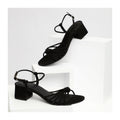 Apolina - Sandalias Tacón Alba - Negro