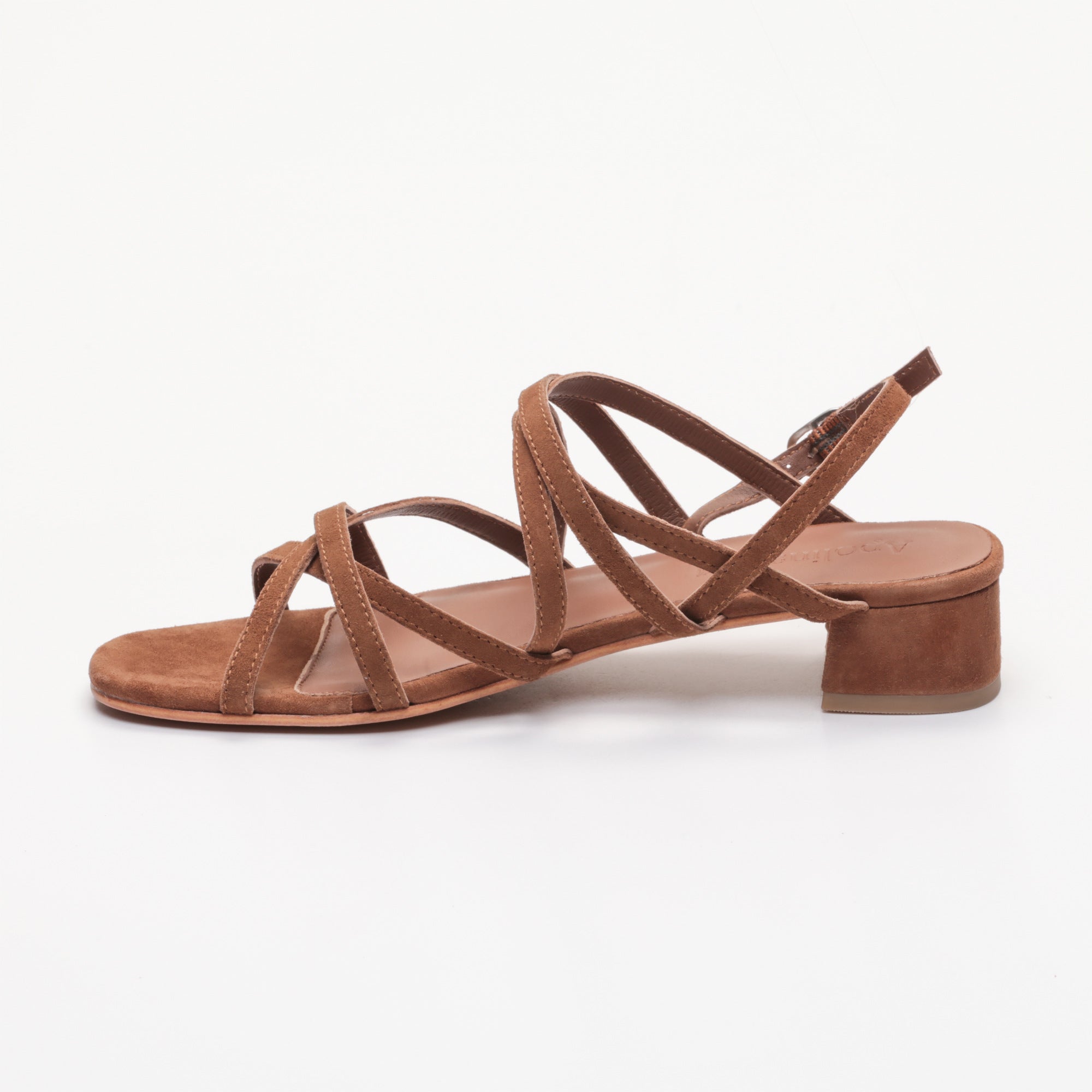 Apolina - Heeled Sandals Livia - Brown