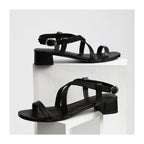 Apolina - Justine Heeled Sandals - Black
