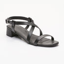 Apolina - Sandales A Talon Justine - Noir