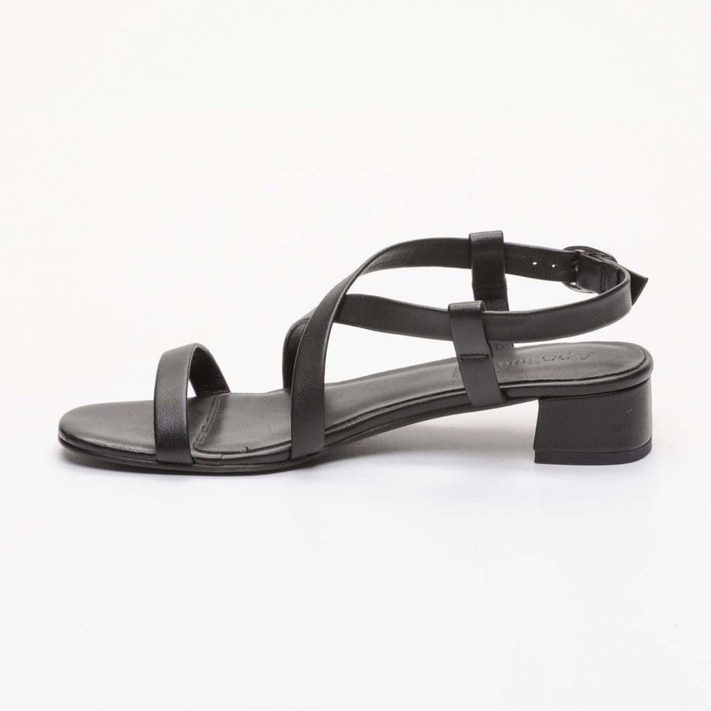 Apolina - Justine Heeled Sandals - Black