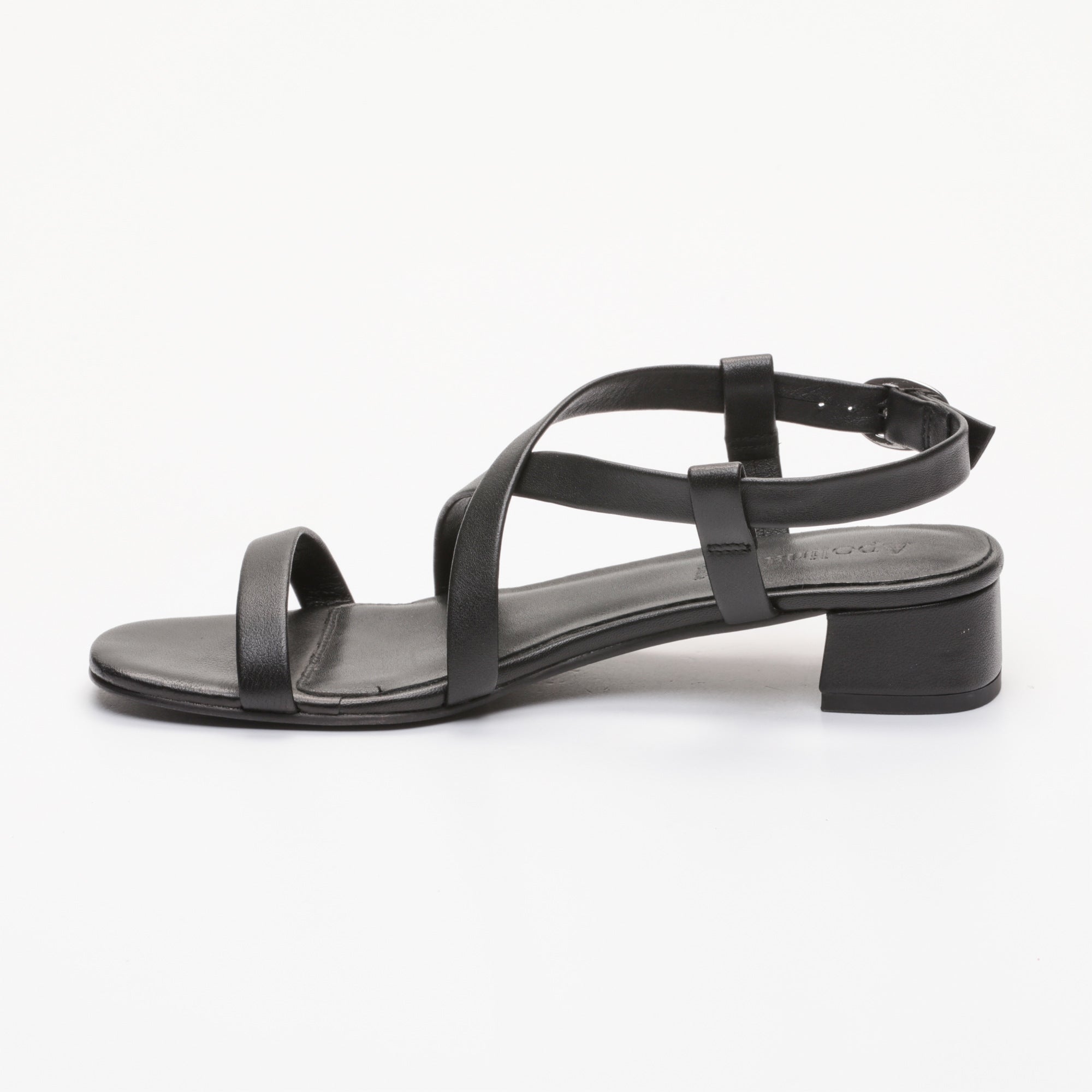 Apolina - Justine Heeled Sandals - Black