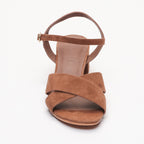 Apolina - Fanny Heeled Sandals - Brown