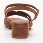 Apolina - Fanny Heeled Sandals - Brown