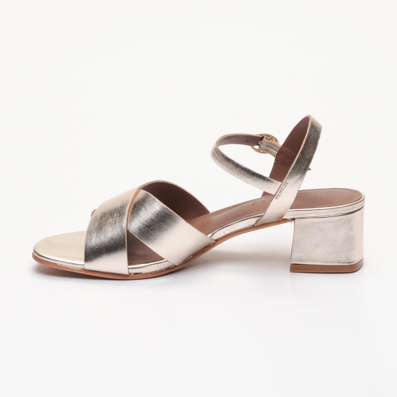 Apolina - Sandales A Talon Fanny - Doré