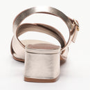 Apolina - Sandales A Talon Fanny - Doré