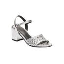 Sandales À Talons Romane - Argent