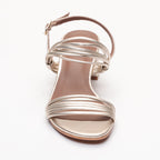 Apolina - Delia Heeled Sandals - Gold