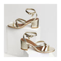 Apolina - Alix Heeled Sandals - Gold