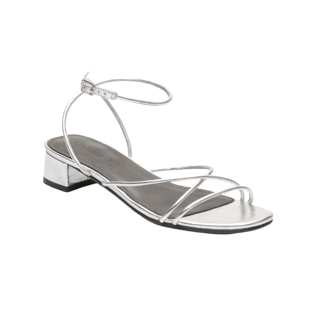 Apolina - Sandalias de Tacón Janelle - Plata