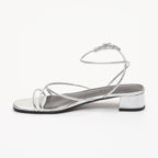 Apolina - Sandalias de Tacón Janelle - Plata