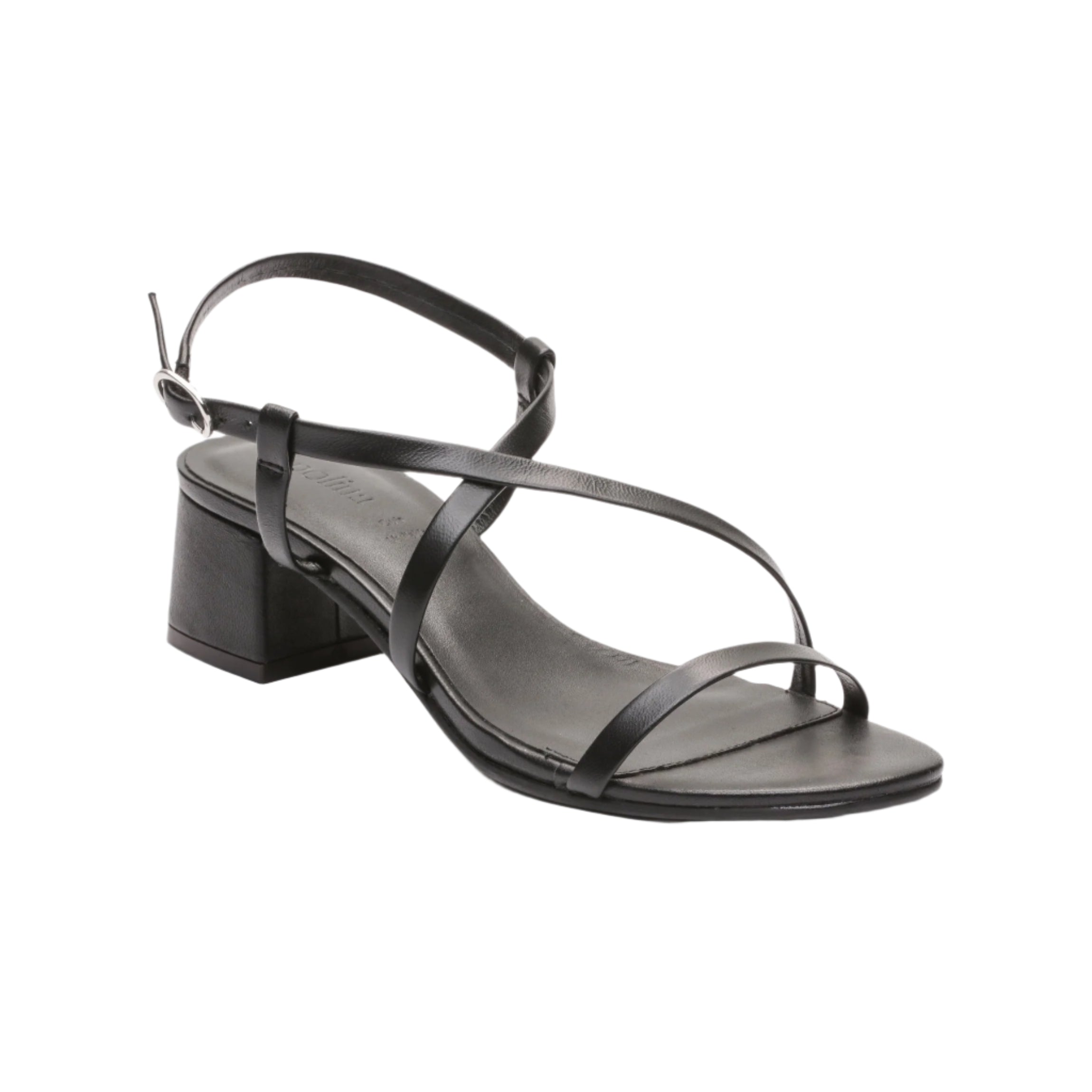 Apolina - Gloria Heeled Sandals - Black