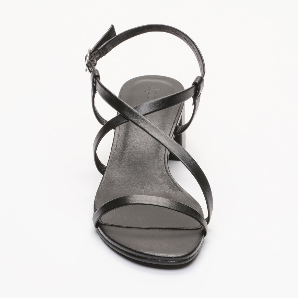 Apolina - Gloria Heeled Sandals - Black