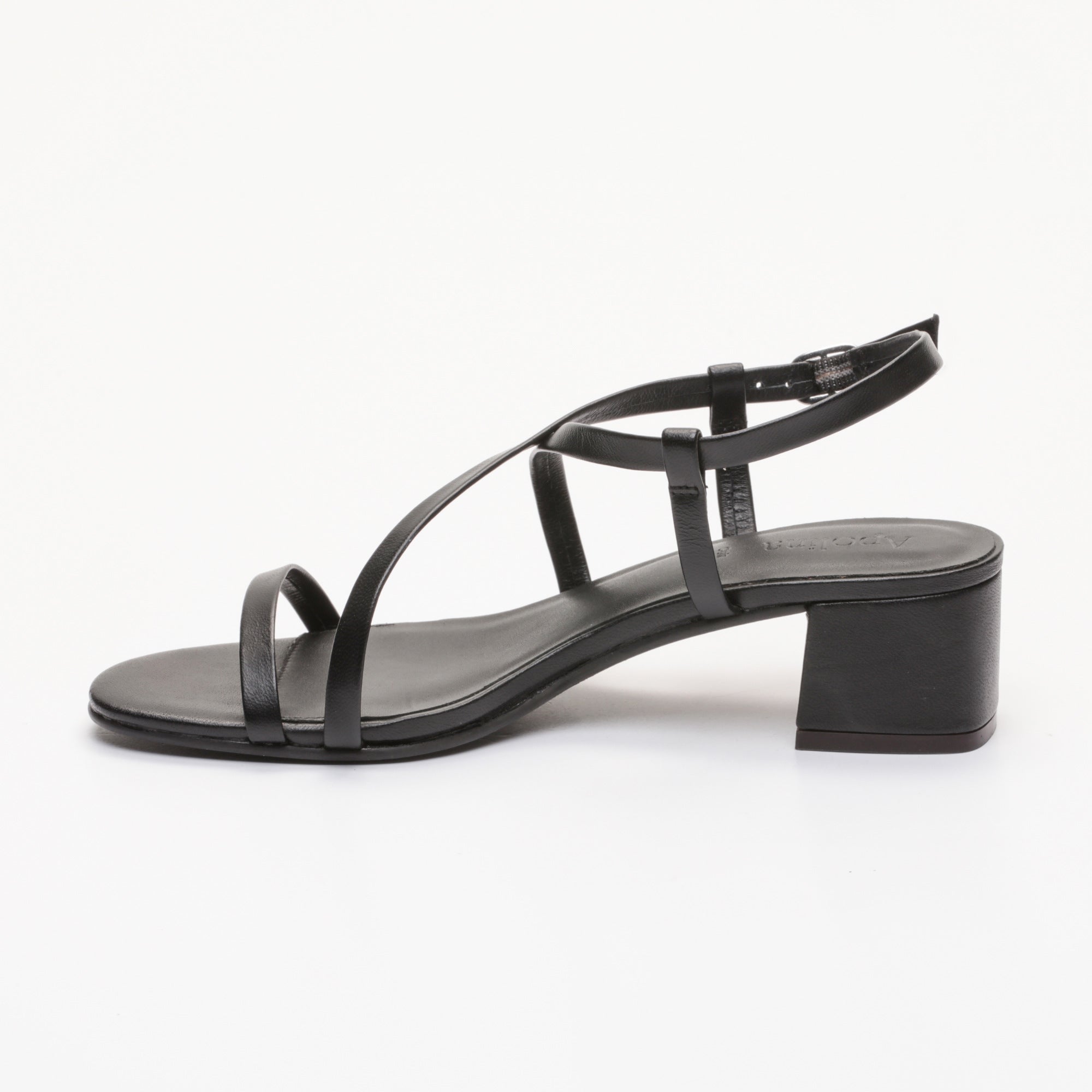 Apolina - Gloria Heeled Sandals - Black