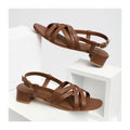 Apolina - Doris Heeled Sandals - Brown