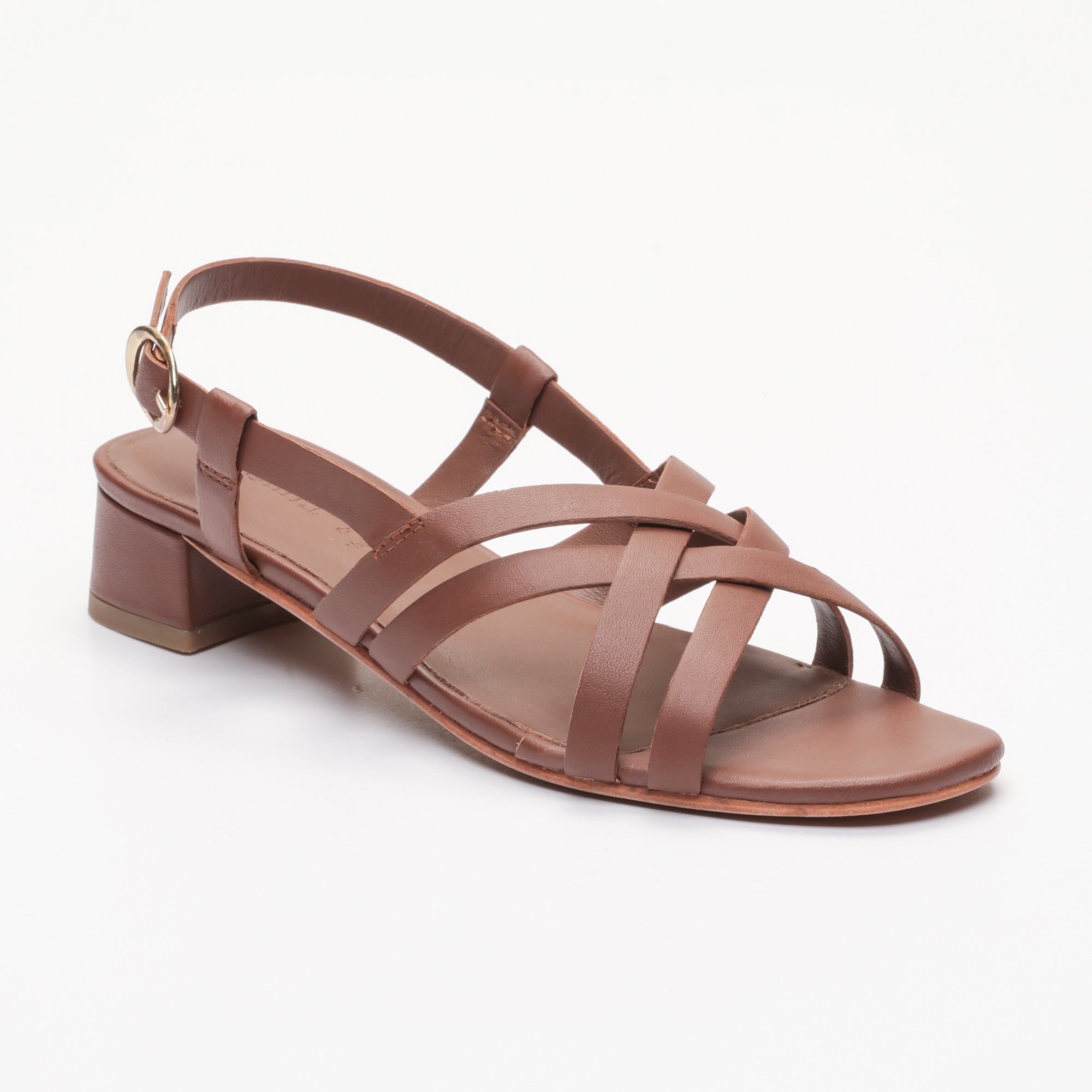 Apolina - Doris Heeled Sandals - Brown