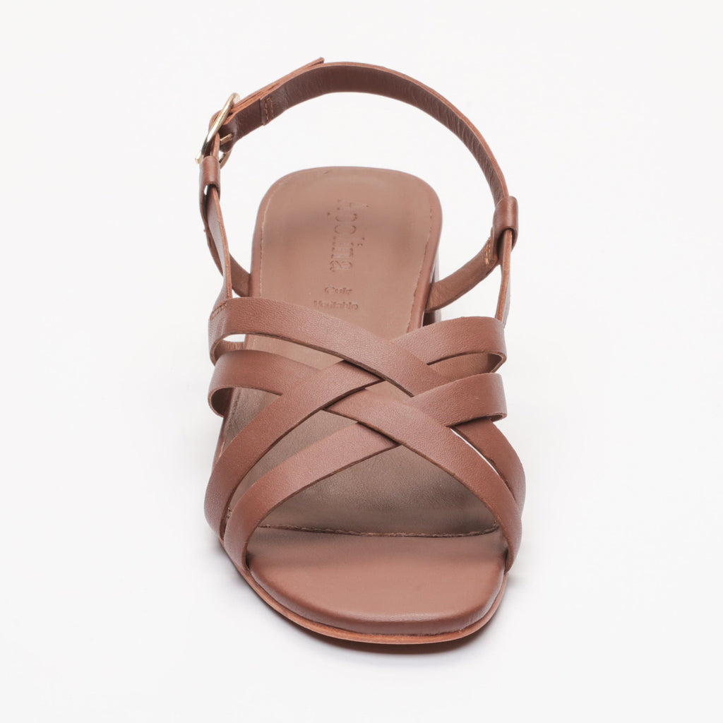 Apolina - Doris Heeled Sandals - Brown