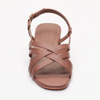 Apolina - Doris Heeled Sandals - Brown