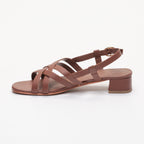 Apolina - Doris Heeled Sandals - Brown
