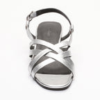 Apolina - Sandalias Tacón Doris - Plata
