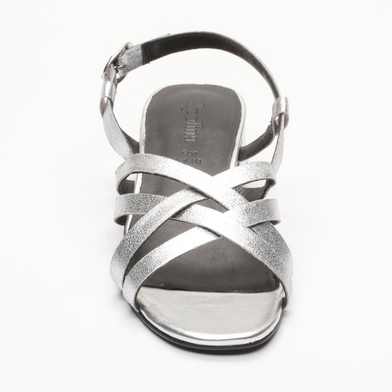 Apolina - Sandales A Talon Doris - Argent