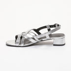 Apolina - Sandalias Tacón Doris - Plata
