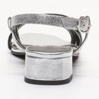 Apolina - Sandalias Tacón Doris - Plata