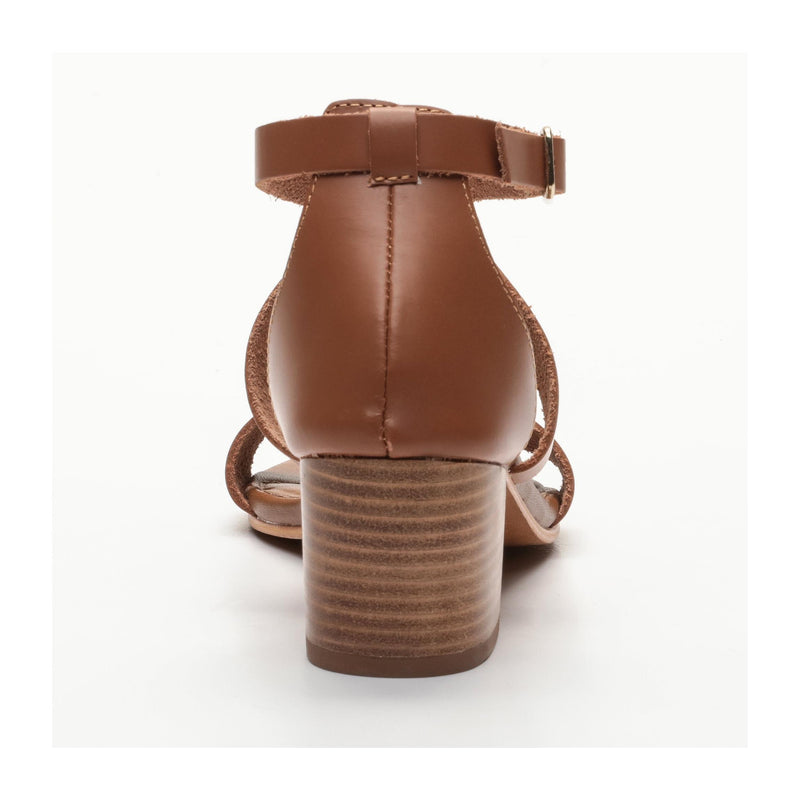 Ryleee Heeled Sandals - Brown