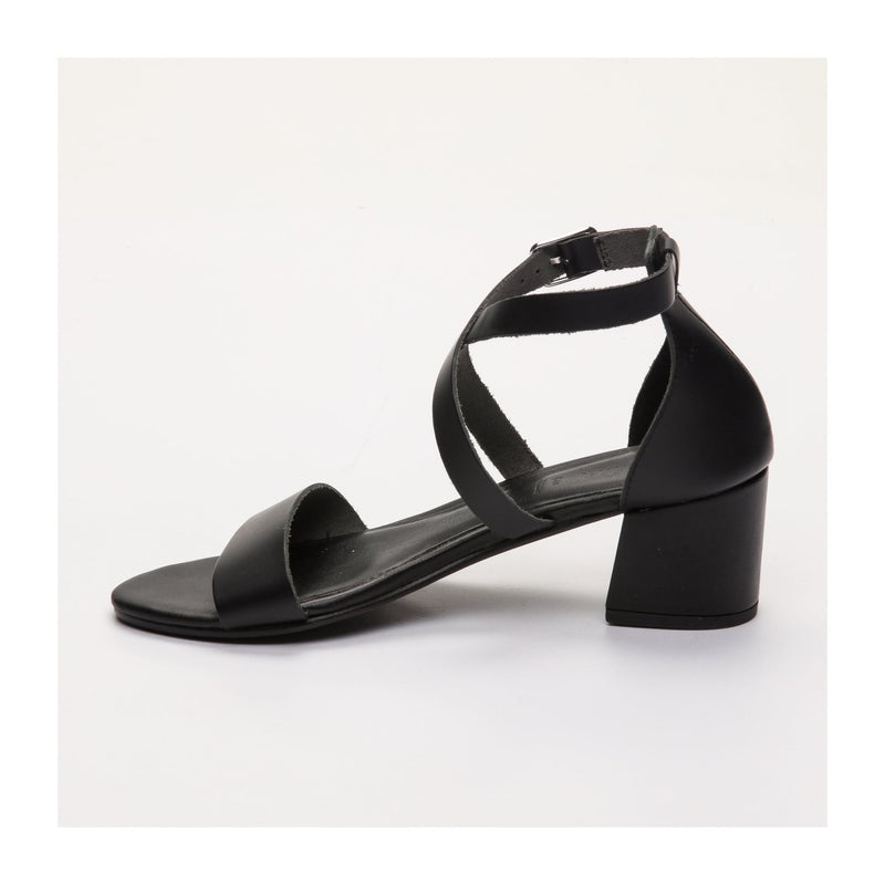 Ryleee Heeled Sandals - Black