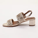 Apolina - Sandalias Tacón Ruth - Dorado