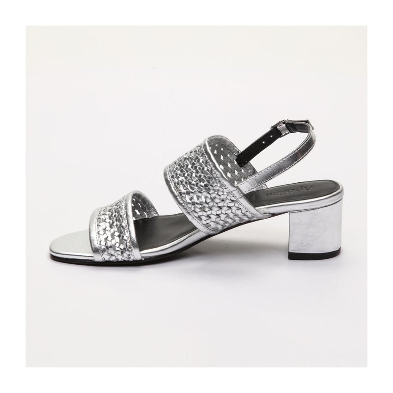 Sandalias de tacón Ruth - Plata