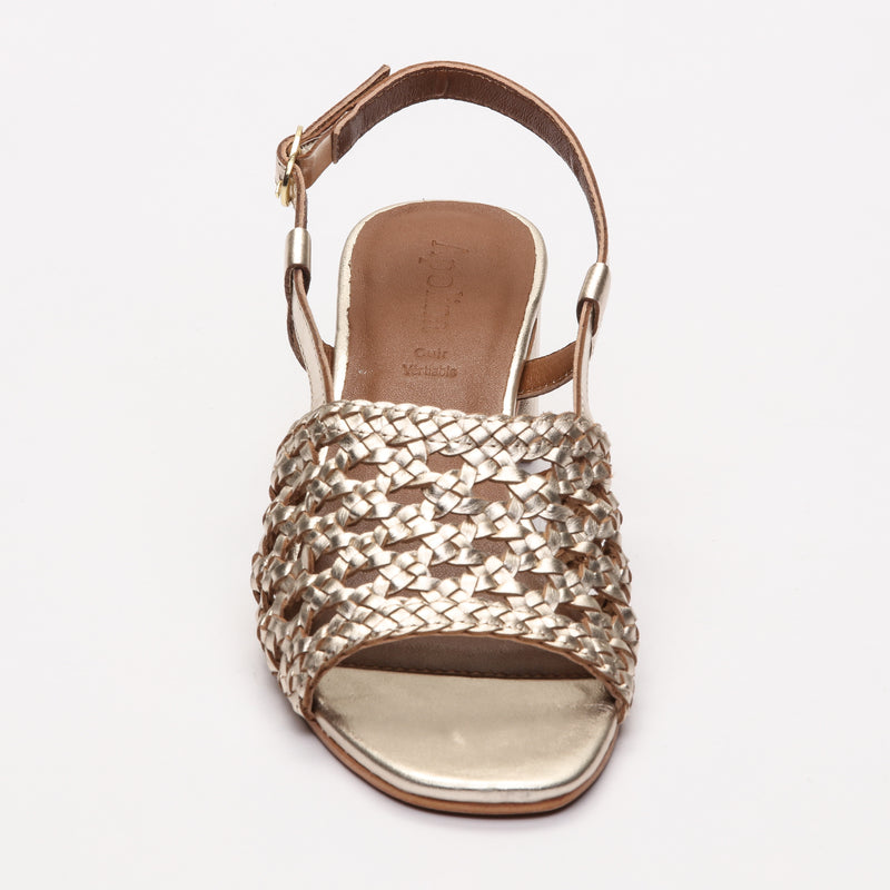 Apolina - Sandales A Talon Rayna - Doré