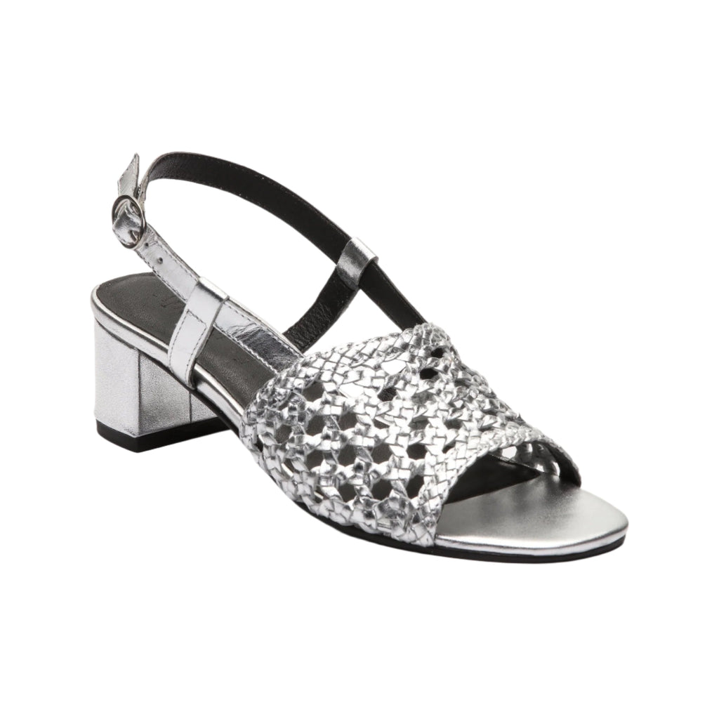Apolina - Rayna Heeled Sandals - Silver