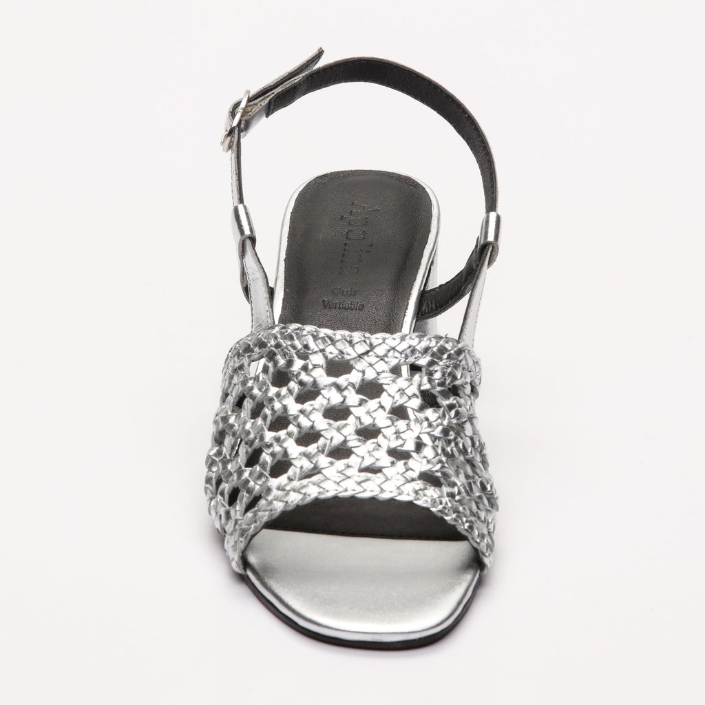 Apolina - Rayna Heeled Sandals - Silver