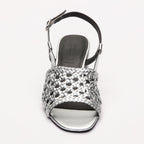 Apolina - Rayna Heeled Sandals - Silver