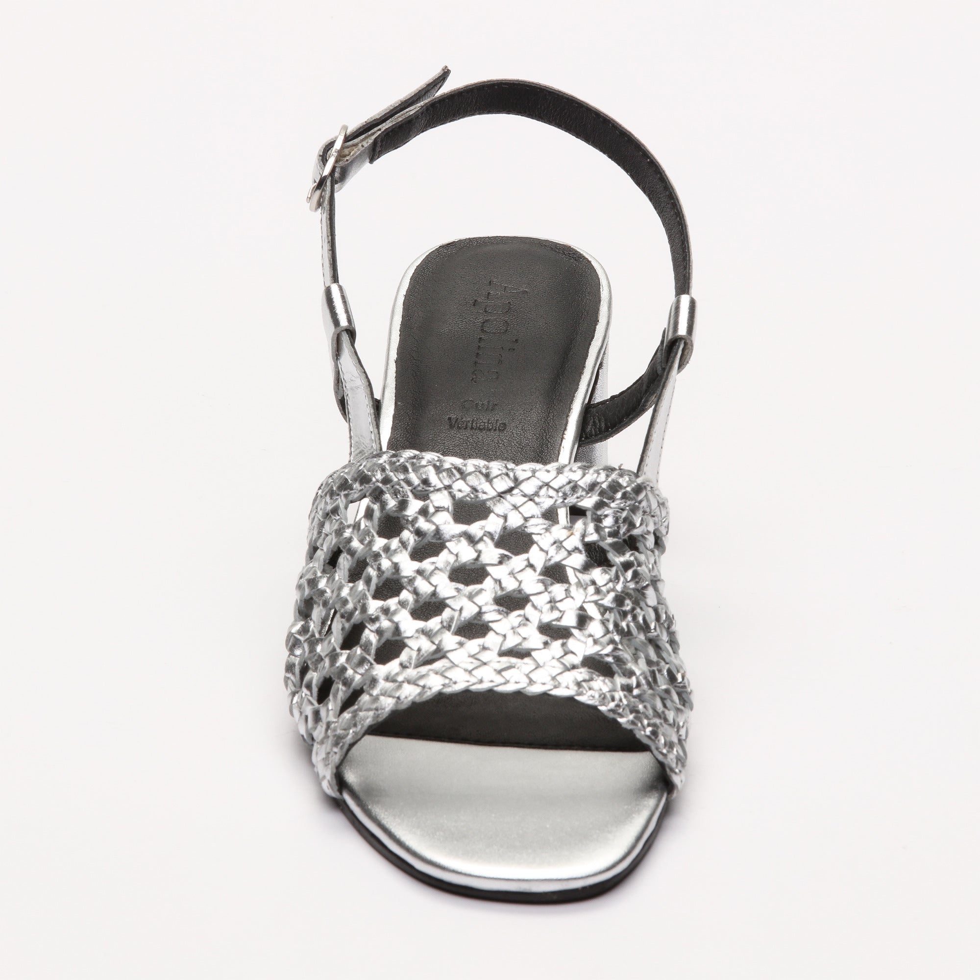 Apolina - Rayna Heeled Sandals - Silver