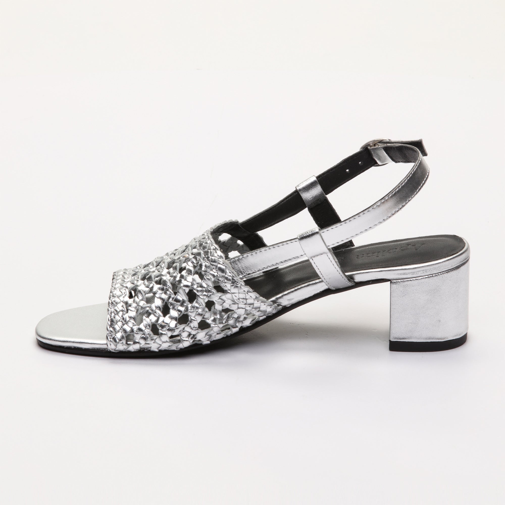 Apolina - Rayna Heeled Sandals - Silver