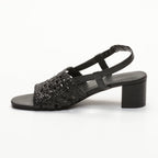 Apolina - Rayna Heeled Sandals - Black