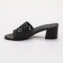 Apolina - Mules de tacón Ryann - Negro