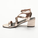 Apolina - Sandalias Tacón Raina - Dorado