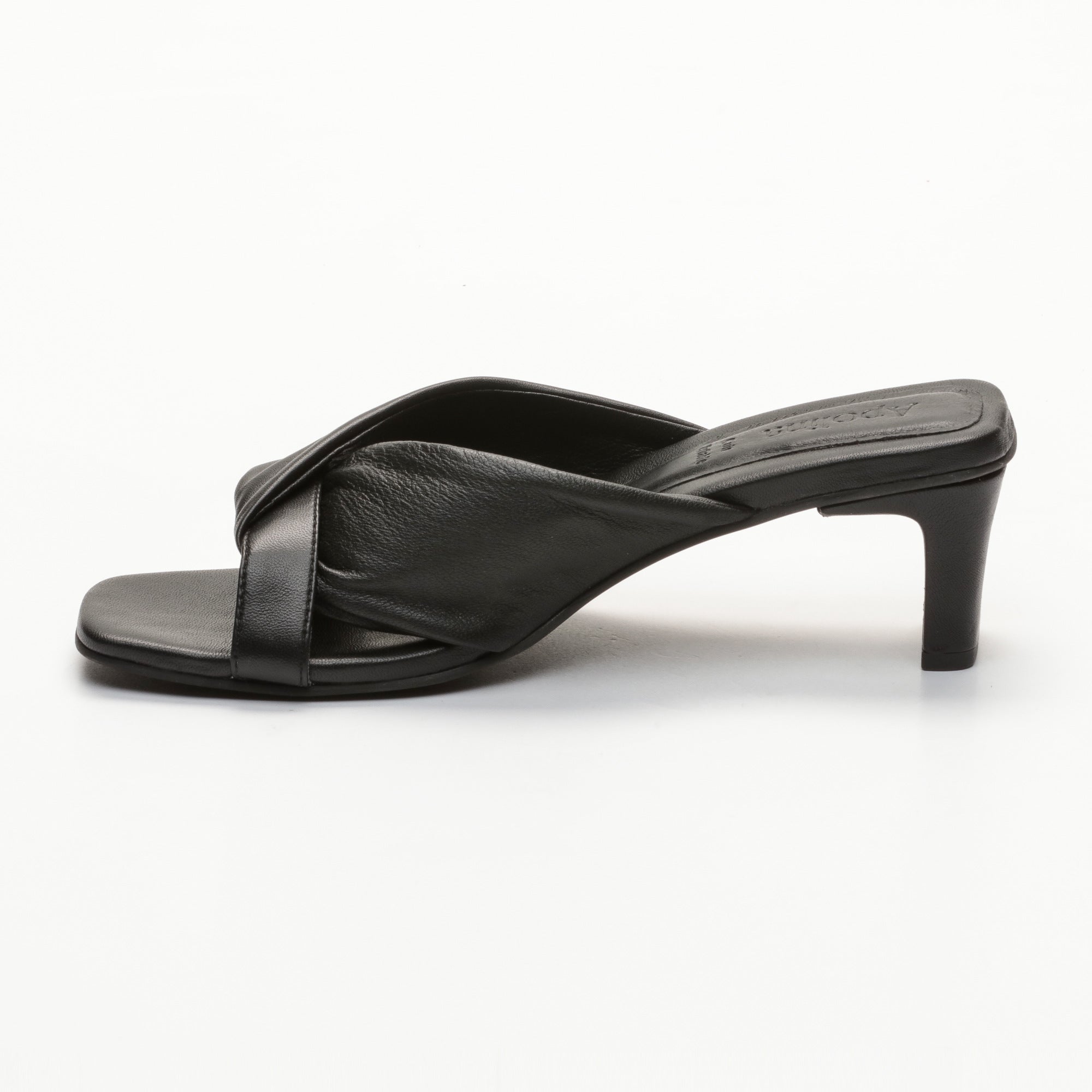 Apolina - Mules de tacón Renee - Negro