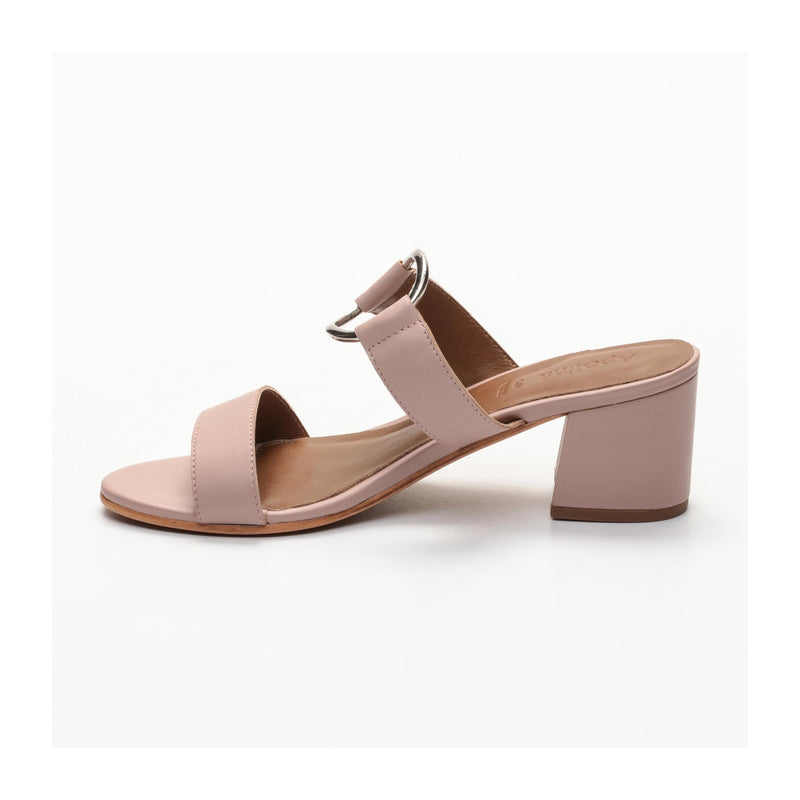 Mules de tacón Rosy - Morado