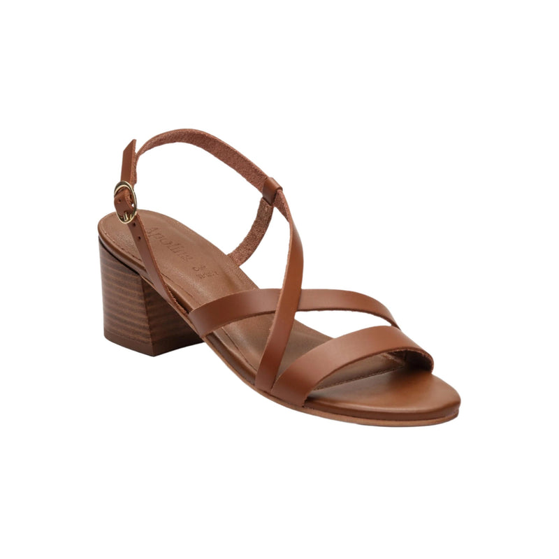 Sandalias de tacón Rosel - Marrón