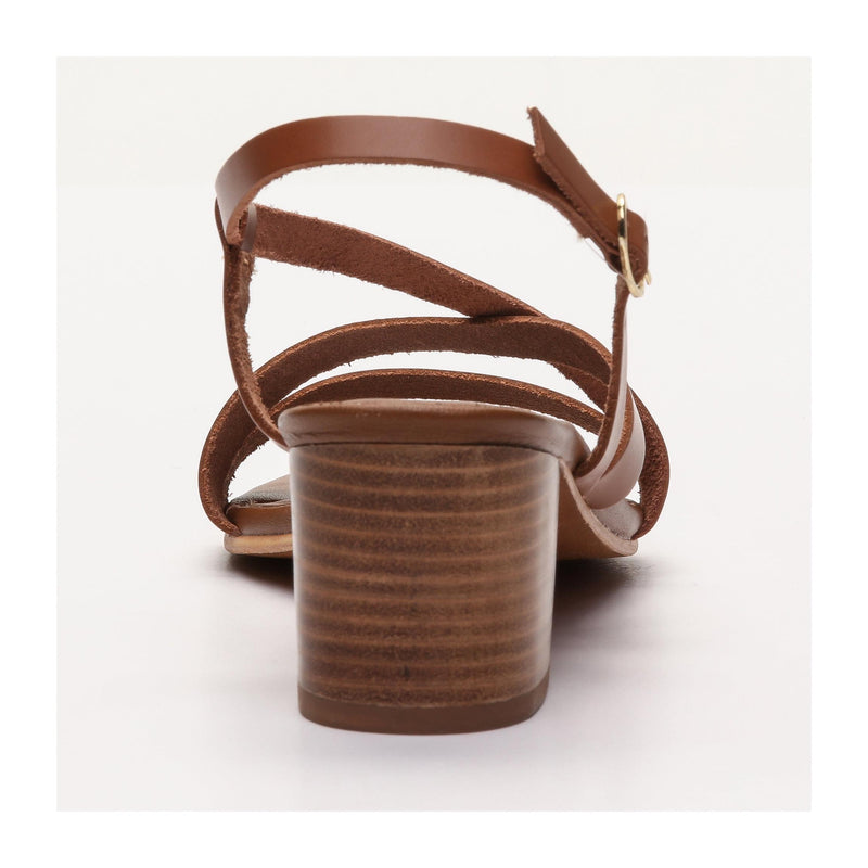 Sandalias de tacón Rosel - Marrón