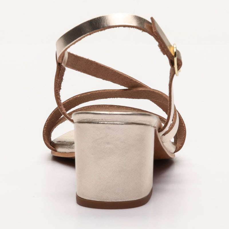 Apolina - Sandalias de tacón Rosel - Dorado