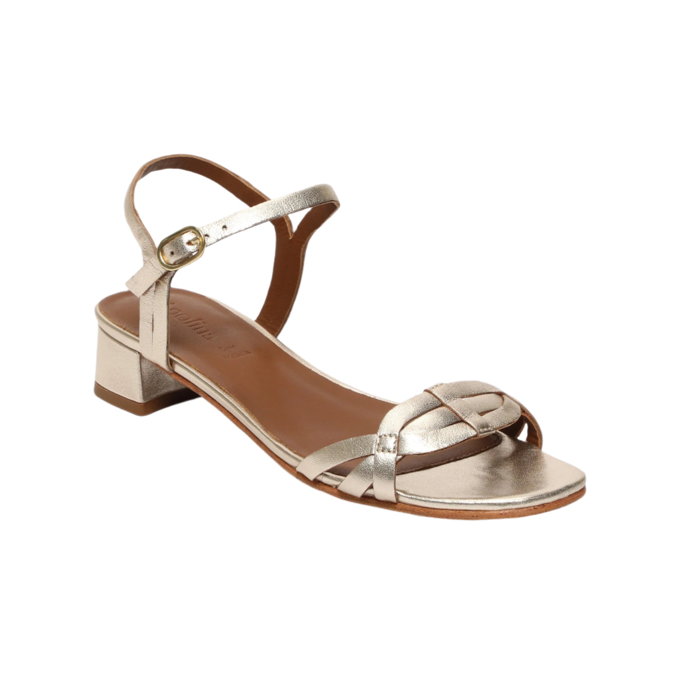 Apolina - Sandalias de tacón Samiya - Dorado