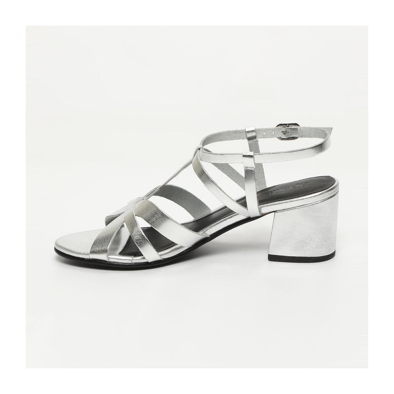 Sandalias de tacón Sally - Plata