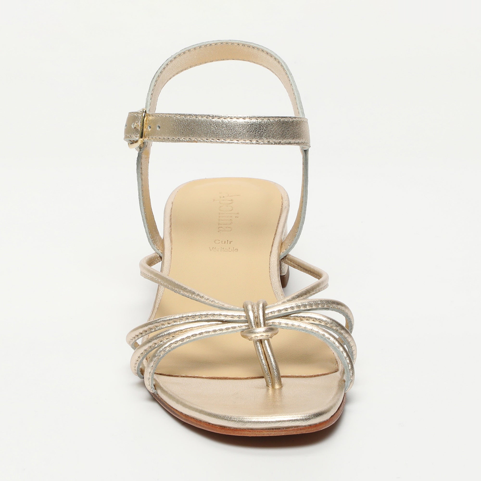 Apolina - Sandalias de tacón Sariah - Dorado