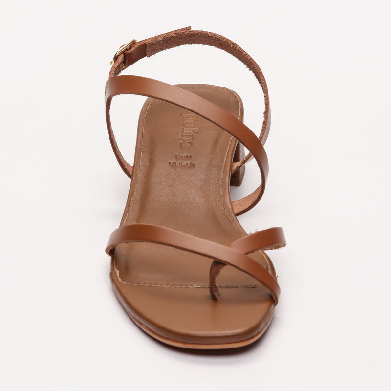 Apolina - Sandalias Tacón Serena - Marrón